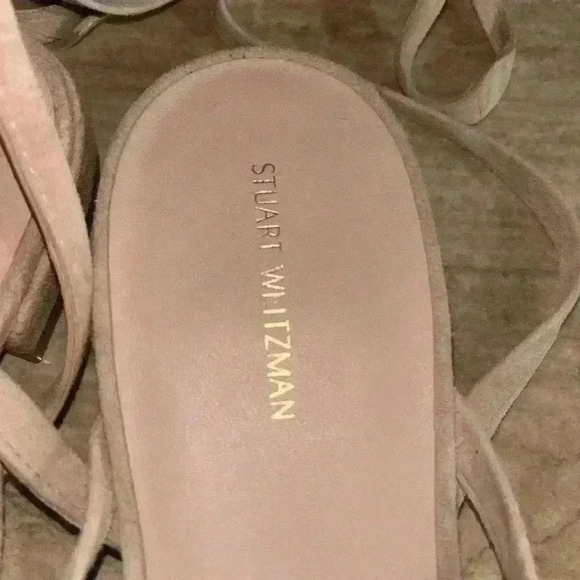 NEW Stuart Weitzman Anita Suede Sandal Size 10 - Picture 6 of 10